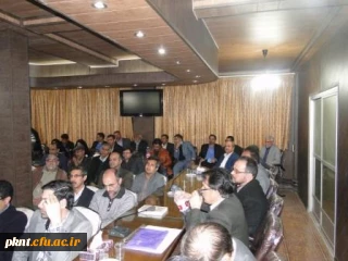 دکتر فانی در جمع اساتید پردیس خواجه نصیر کرمان