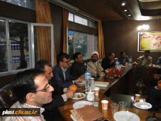 نشست اساتید پردیس خواجه نصیر بمناسبت بزرگداشت مقام معلم و برنامه های هفته آموزش