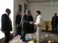 دیدار و اهداء لوح سپاس مسئولین اداره کل شاهد و امور ایثارگران سازمان مرکزی دانشگاه فرهنگیان با خانواده معظم دانشجو معلم شهید مهدی عبدالله زاده در زرند کرمان
