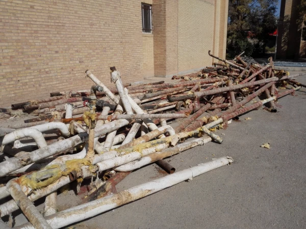 تصاویر بازسازی تاسیسات پردیس خواجه نصیر