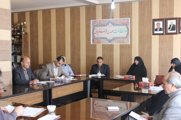 تصاویر جلسه  شورای آموزشی