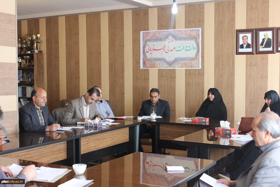 تصاویر جلسه  شورای آموزشی