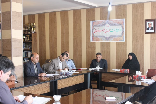 تصاویر جلسه  شورای آموزشی