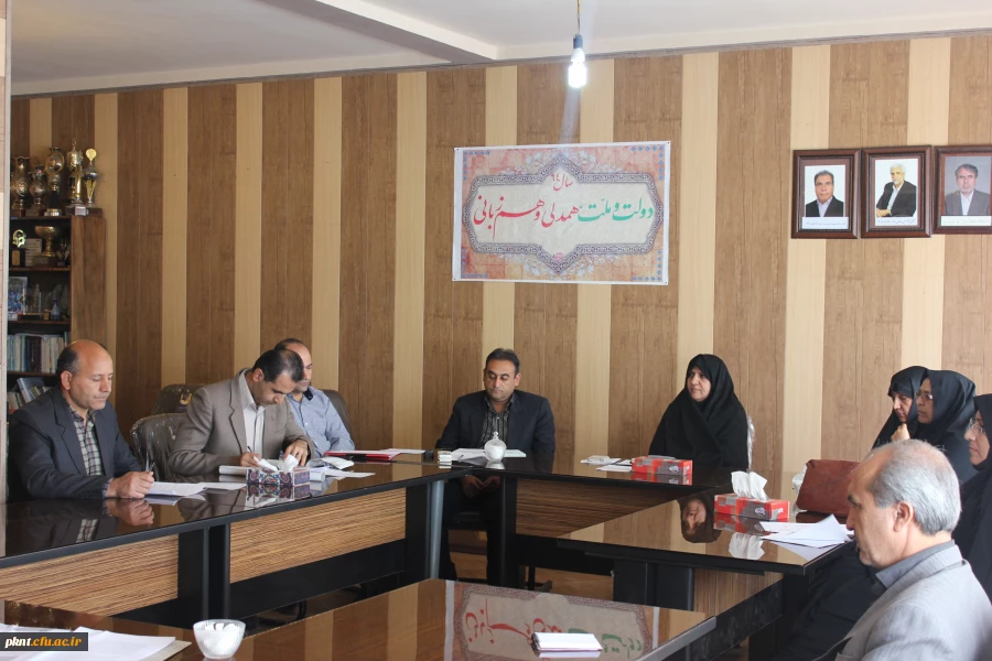 تصاویر جلسه  شورای آموزشی