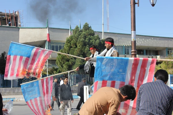 تصاویر مراسم روز 13 آبان