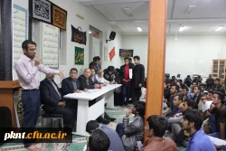 تصاویر دیدار مسئولان پردیس با دانشجویان