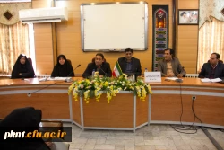 تصاویر سخنرانی سرپرست پردیس خواجه نصیر در جمع مدیران دوره ابتدایی ناحیه یک آموزش و پرورش