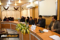 تصاویر سخنرانی سرپرست پردیس خواجه نصیر در جمع مدیران دوره ابتدایی ناحیه یک آموزش و پرورش