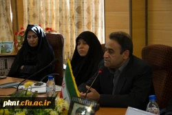 تصاویر سخنرانی سرپرست پردیس خواجه نصیر در جمع مدیران دوره ابتدایی ناحیه یک آموزش و پرورش