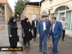 بازدید شهردار کرمان و مدیرکل امور اجتماعی استانداری و نماینده میراث فرهنگی از پردیسهای دانشگاه فرهنگیان کرمان 3