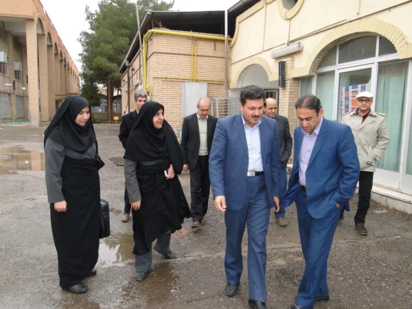 بازدید شهردار کرمان و مدیرکل امور اجتماعی استانداری و نماینده میراث فرهنگی از پردیسهای دانشگاه فرهنگیان کرمان 3