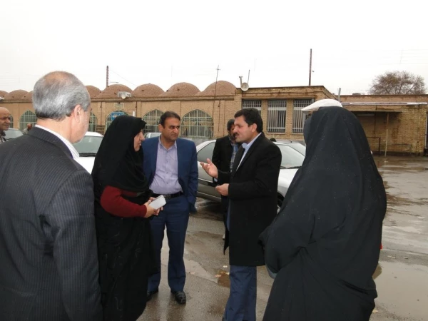بازدید شهردار کرمان و مدیرکل امور اجتماعی استانداری و نماینده میراث فرهنگی از پردیسهای دانشگاه فرهنگیان کرمان 4
