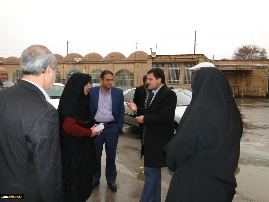 بازدید شهردار کرمان و مدیرکل امور اجتماعی استانداری و نماینده میراث فرهنگی از پردیسهای دانشگاه فرهنگیان کرمان 4
