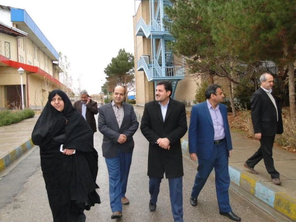 بازدید شهردار کرمان و مدیرکل امور اجتماعی استانداری و نماینده میراث فرهنگی از پردیسهای دانشگاه فرهنگیان کرمان 5