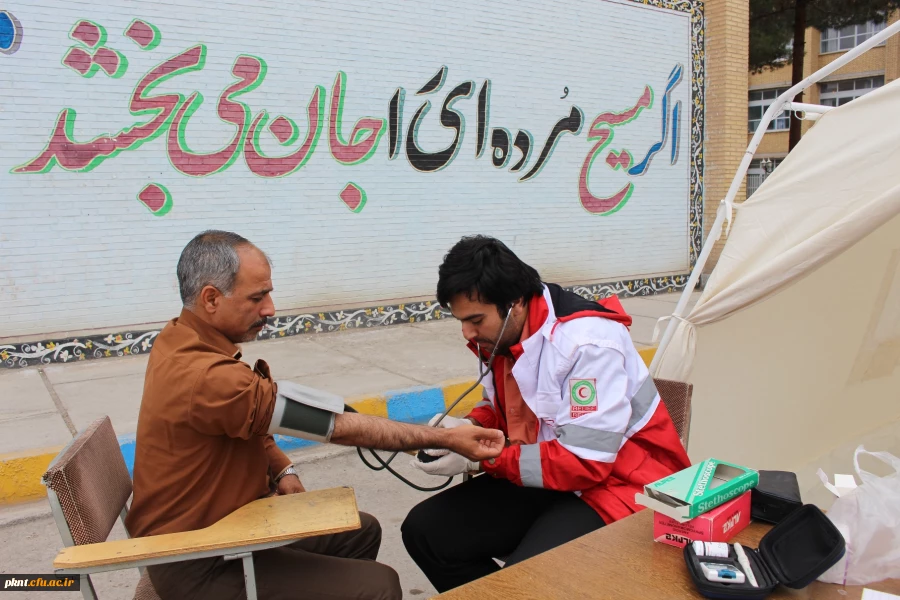 تصاویر غربالگری قند و فشار خون