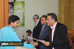 تصاویر تقدیر از دانشجویان نمونه خوابگاهی