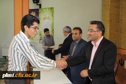 تصاویر تقدیر از دانشجویان نمونه خوابگاهی