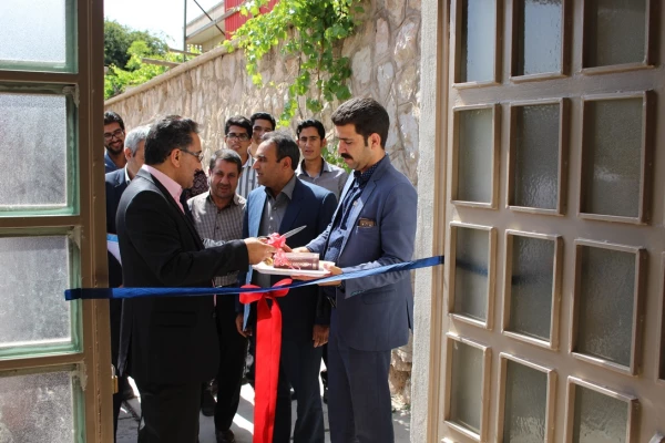 تصاویر افتتاح سالن ورزشی