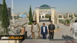 مسئول نهاد نمایندگی مقام معظم رهبری دانشگاه فرهنگیان کشور در سفر و بازدید از پردیسهای استان کرمان :
در دانشگاه باید نقد منصفانه و پذیرش خاضعانه وجود داشته باشد و کار فرهنگی برای دانشجویان صیانت در مقابل آسیب ها و تهدیدها را تضمین کند. 2