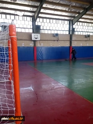 ایمن سازی سالن ورزشی  سالن امام علی (علیه السلام) پردیس خواجه نصیر الدین طوسی کرمان
