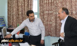 حضور علاءالدین کیا در واحد فرهنگی پردیس خواجه نصیر