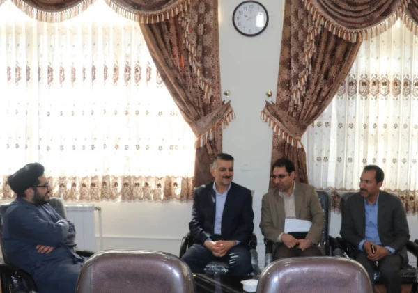 دیدار علاءالدین کیا  با  حجت الاسلام قنادزاده