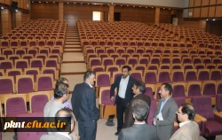 بازدید علاءالدین کیا از سالن همایش ها