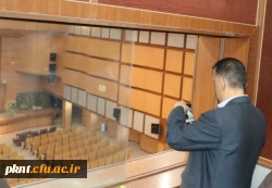 بازدید علاءالدین کیا از سالن همایش ها