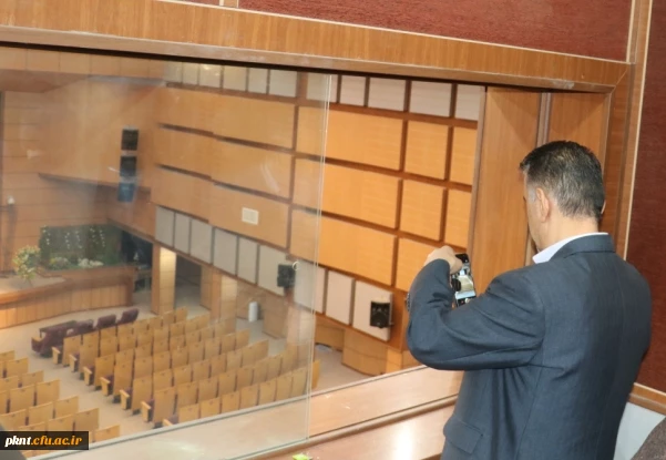 بازدید علاءالدین کیا از سالن همایش ها