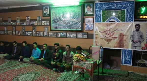 دیدار با خانواده شهید محمد کاظم کیانی