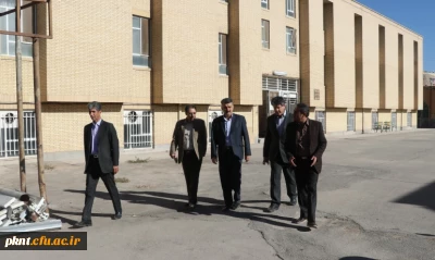 بازدید علاءالدین کیا مدیر کل امور فرهنگی و کارشناسان سازمان مرکزی از پردیس های دانشگاه فرهنگیان استان کرمان، چهارشنبه 24 آبان ماه 96