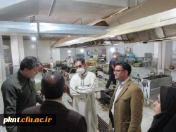 بازدید از آشپزخانه و سلف سرویس پردیس