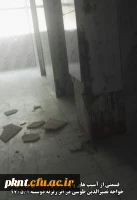 ترک خوردگی ساختمان های پردیس خواجه نصیرالدین طوسی در اثر زلزله