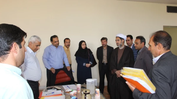 بازدید دکتر توان و دکتر صابری از مصاحبه آزمون استخدام پیمانی آموزش و پرورش