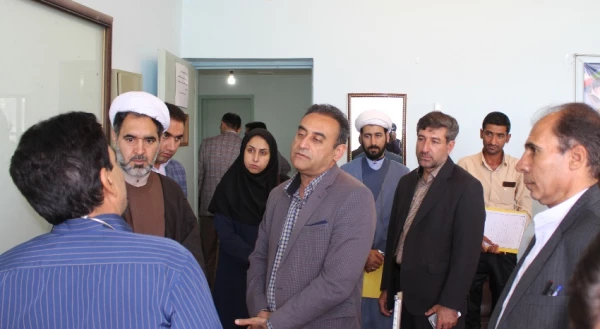 بازدید دکتر توان و دکتر صابری از مصاحبه آزمون استخدام پیمانی آموزش و پرورش