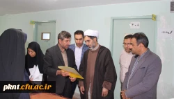 بازدید دکتر توان و دکتر صابری از مصاحبه آزمون استخدام پیمانی آموزش و پرورش