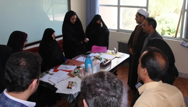 بازدید دکتر توان و دکتر صابری از مصاحبه آزمون استخدام پیمانی آموزش و پرورش