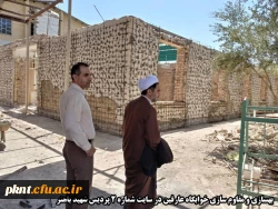 بازدید مستمر دکتر توان از فعالیت های عمرانی در حال اجرای دانشگاه