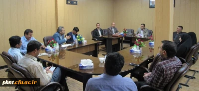 جلسه معارفه مسئول سلف سرویس دانشگاه فرهنگیان کرمان، در محل دفتر مسئول پردیس خواجه نصیرالدین طوسی برگزار شد.