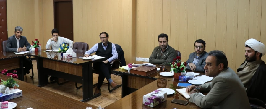 نشست برنامه ریزی دوره آموزشی نماز ویژه دانشجو معلمان ورودی 94