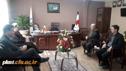 دیدار رئیس دانشگاه فرهنگیان استان کرمان با مدیر کل نوسازی مدارس استان