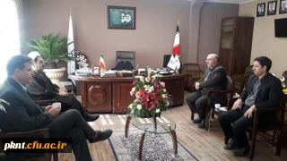 دیدار رئیس دانشگاه فرهنگیان استان کرمان با مدیر کل نوسازی مدارس استان