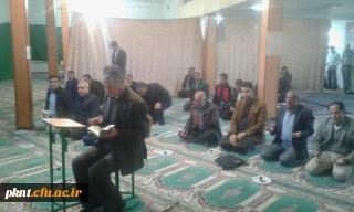 برگزاری مراسم گرامیداشت جانباختگان زلزله سال 1382 شهر بم در دانشگاه فرهنگیان کرمان