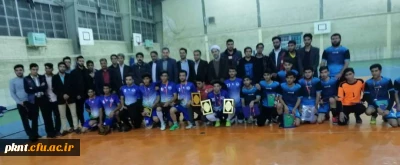 برگزاری مسابقات فوتسال جام بزرگداشت روز دانشجو در دانشگاه فرهنگیان کرمان