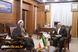 دیدار دکتر توان رئیس دانشگاه فرهنگیان استان با دکتر فدائی استاندار کرمان