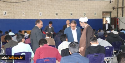 فرآیند برگزاری امتحانات پایانی نیمسال اول سال تحصیلی 98-97 مورد بازدید دکتر توان رئیس دانشگاه فرهنگیان کرمان قرار گرفت.
