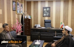 دیدار ریاست دانشگاه با رئیس خبرگزاری جمهوری اسلامی استان