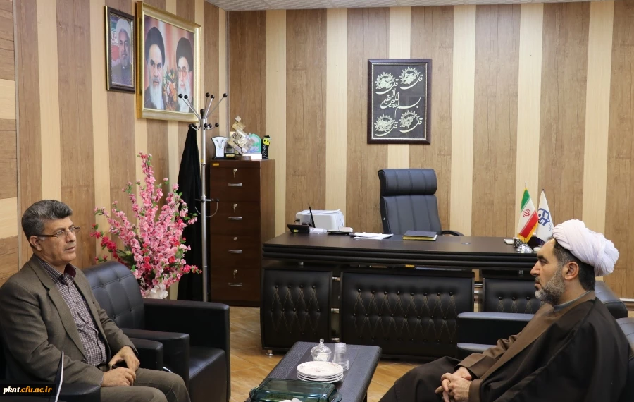دیدار ریاست دانشگاه با رئیس خبرگزاری جمهوری اسلامی استان