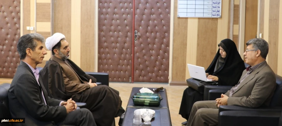 دیدار ریاست دانشگاه با رئیس خبرگزاری جمهوری اسلامی استان