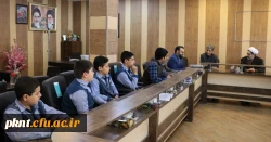 دیدار با شورای دانش آموزی مجتمع امام هادی علیه السلام